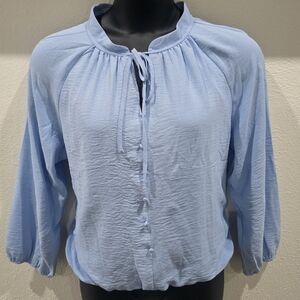 Light Blue Women's Top